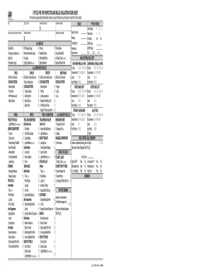 California CDL Pre-Trip Inspection and Skills Evaluation Score Sheet