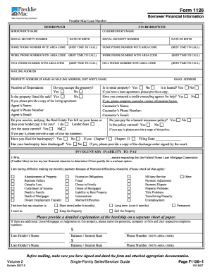 Freddie Mac Form 1126
