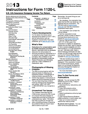 Instructions for Form 1120-L