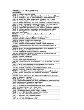IRS S Corporation Election and Tax Forms