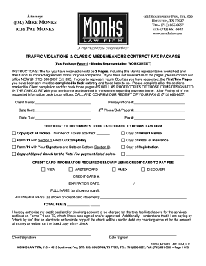 Traffic Violation Representation Contract