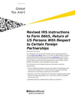 Revised IRS Instructions for Form 8865