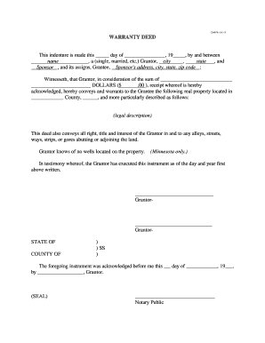 Warranty Deed