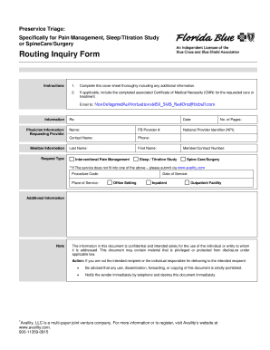 Sleep Study Authorization Form