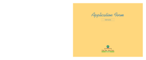 Application Form for Plot Allotment