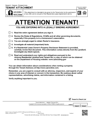 Arizona Residential Lease Agreement