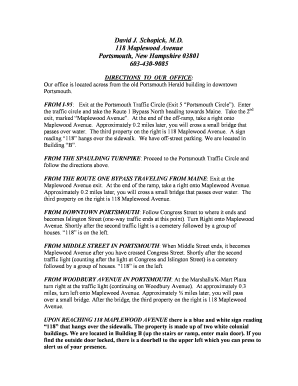 Patient Information Form