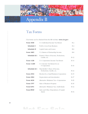 US Individual Income Tax Return Form 1040