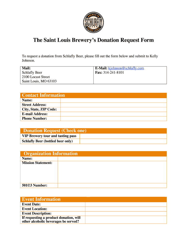 schlafly donation request Preview on Page 1