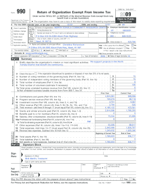 Form 990 Return of Organization Exempt From Income Tax