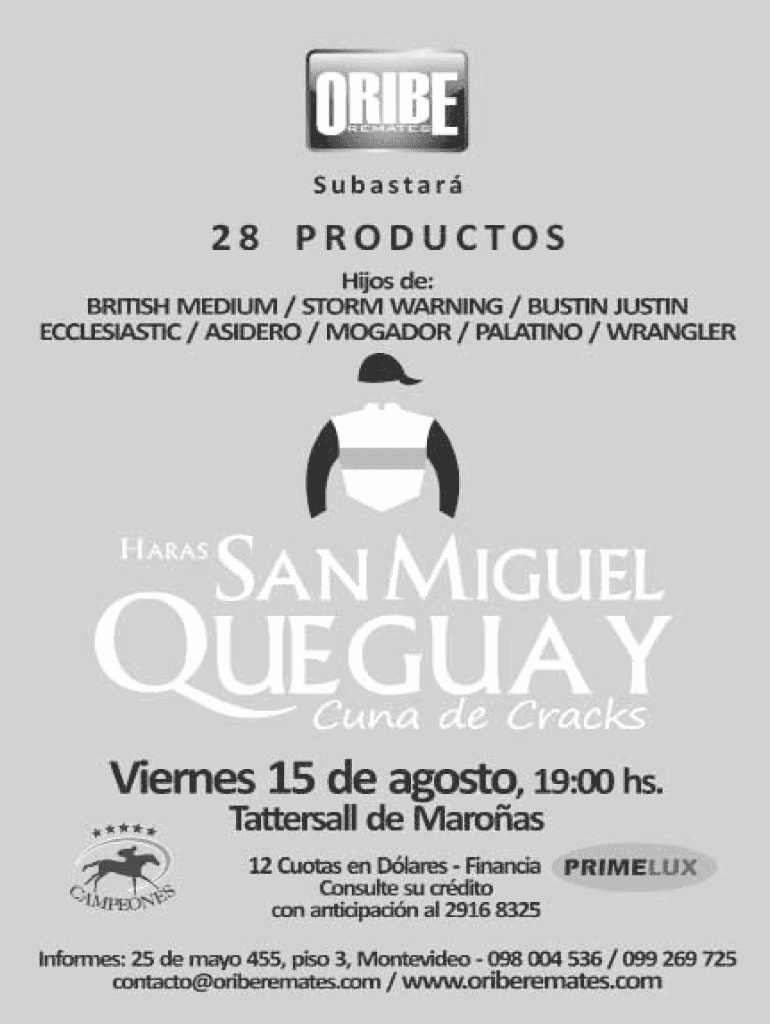 haras san miguel queguay Vista previa en la página 1