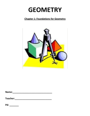 Geometry Worksheet