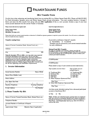 IRA Transfer Form