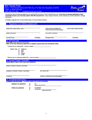 IRA Transfer Form