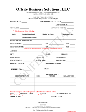 Form preview