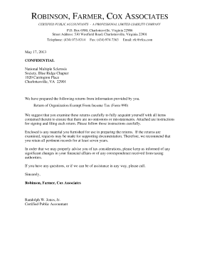 IRS Form 990 Exempt Organization Tax Return