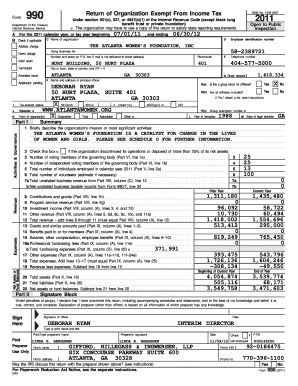Form 990 Tax Return for Nonprofits