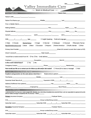 Patient Registration Form