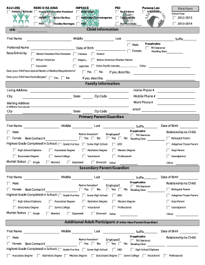 Form preview