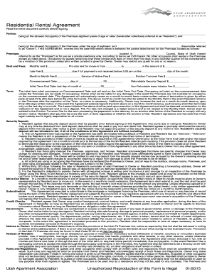 Residential Rental Agreement