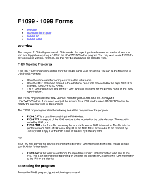 US Federal 1099-MISC Form