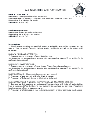 Starcast Asset Search Agreement