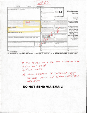 IRS Form 1099-MISC