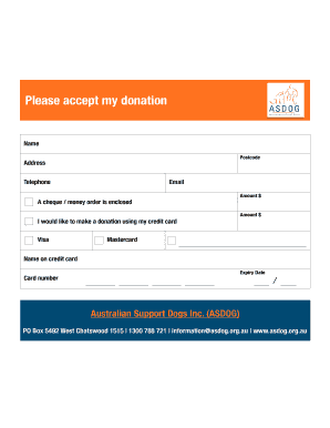 Donation Form