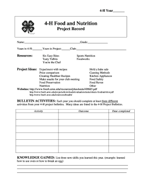 4-H Food and Nutrition - University of Minnesota