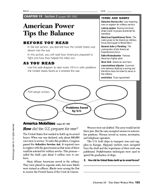 World War I Study Guide
