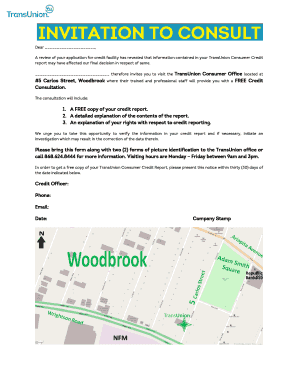 Credit Report Review Notice