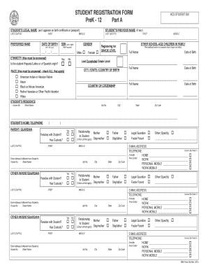 Student Registration Form