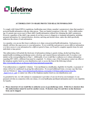 HIPAA Authorization Form
