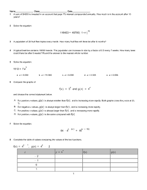 Math Assignment Template