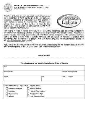 North Dakota New Business Registration Forms