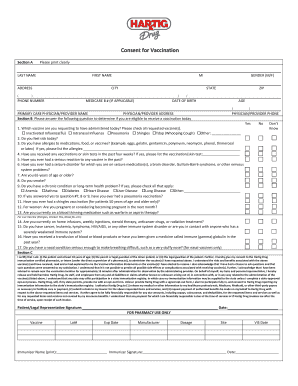 Vaccination Consent Form