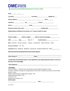 Patient Registration Form