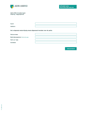 Afvoer van Motorvoertuigen