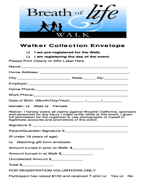 Walker Collection Envelope