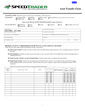 Asset Transfer Form