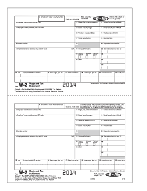 Form W-2 Wage and Tax Statement