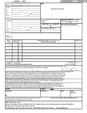 Bill of Lading