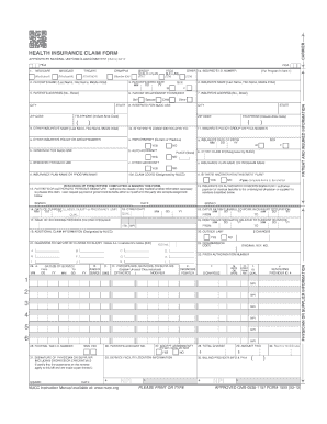 Health Insurance Claim Form