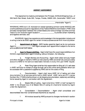 Where is i25 segment 2 north - AGENCY AGREEMENT - WCA World