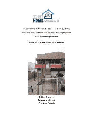 Standard Home Inspection Report