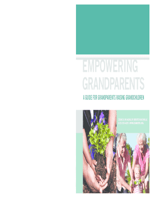 Fillable Online A guide for grandparents raising grandchildren Fax ...