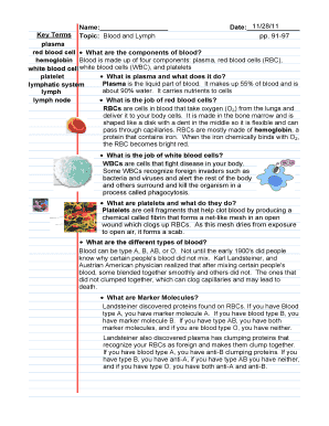 Blood group form - Universal receipient What is the Rh factor Landsteiner - doverschools