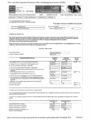 New York Property Tax Report Card