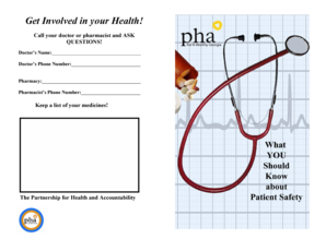 Patient Health and Accountability Form