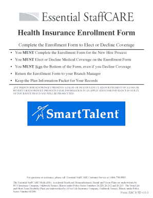 Health Insurance Enrollment Form